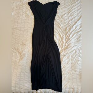 Black long dress